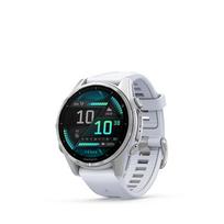 garmin fenix laikrodis - Garmin Fenix 8 43mm Whitestone (Baltas) - 1 nuotrauka