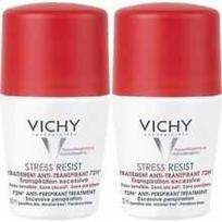 VICHY rutulinis dezodorantas antiperspirantas STRESS RESIST 72H, 2 x 50 ml