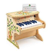 elektroninis pianinas - Djeco Animambo Elektroninis pianinas, 18 klavišų - 1 nuotrauka