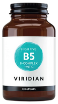 VIRIDIAN B5 B-Complex + Vit C kapsulės, 30 vnt.