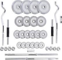 dumbbell set - HMS STC55, 55 kg svorių ir grifų rinkinys - 2 nuotrauka
