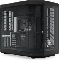 hyte y70 black - Hyte Y70 Midi Tower Juodas - 2 nuotrauka