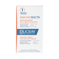 DUCRAY ANACAPS REACTIVE, 30 kapsulių