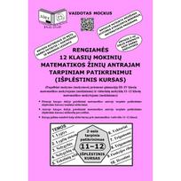 Matematika Tau plius. 12 klasė. Antras tarpinis patikrinimas (išplėstinis kursas)