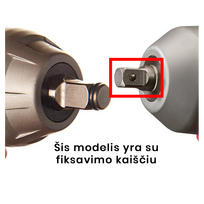 akumuliatorius dewalt - DeWalt DCF894NT, 18 V (be akumuliatoriaus ir įkroviklio) - 4 nuotrauka