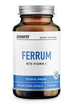 gelezis - ICONFIT Ferrum 20mg + Vitamin C kapsulės, 90 vnt. - 2 nuotrauka