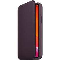 iphone telefonai - Apple iPhone 11 Pro Leather Folio - Aubergine - 2 nuotrauka