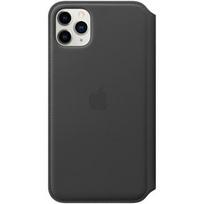 iphone 11 pro max deklai - Apple iPhone 11 Pro Max Leather Folio - Black - 1 nuotrauka