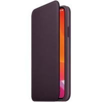 odinis iphone dekliukas - Apple iPhone 11 Pro Max Leather Folio - Aubergine - 2 nuotrauka