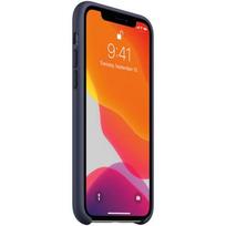 iphone 11 silicone case - Apple iPhone 11 Pro Silicone Case Midnight Blue - 2 nuotrauka