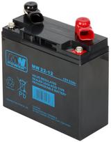 rbc7 - MW Power akumuliatorius AGM 12V 22Ah MW 22-12 - 1 nuotrauka