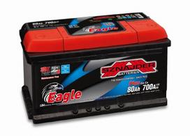 Sznajder Eagle Calcium Plus 80Ah 700A EN 12V