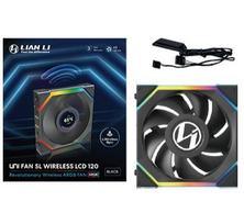 argb fan 120 mm - Lian Li UNI FAN SL Wireless LCD 120mm Black - 1 nuotrauka