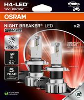 OSRAM Night Breaker LED H4 64193DWNBSM-2HB