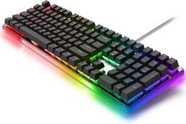 rk918 - Royal Kludge RK918 Black Red Switches US - 1 nuotrauka