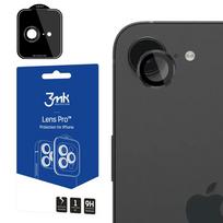 iphone kameros apsauga - Apsauginis stikliukas kamerai 3mk Lens Pro Apple iPhone 16e juodas - 1 nuotrauka