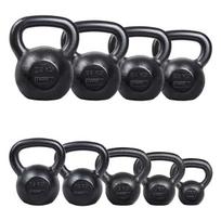 hanteliai 4 kg - HMS Kettlebell żeliwny KZG 4 kg (17-64-010) - 2 nuotrauka