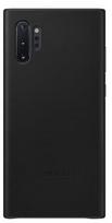 Samsung Leather Back Case For Samsung Galaxy Note 10 Plus Black