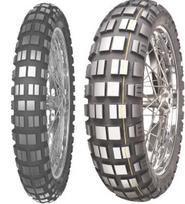 Mitas E-10 90/90B21 TL 54T M+S identifikacija, Rennreifen (Mischung) Dakar, Priekinis ratas, gelb