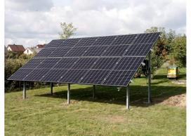 Antžeminė saulės elektrinės tvirtinimo konstrukcijos komplektas