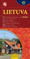 Lietuva. Kelių žemėlapis 1 : 600 000