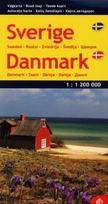 Pirkti Švedija, Danija. Kelių žemėlapis M 1:1 200 000 - Photo 1