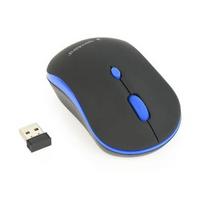 melyna pele - Gembird MUSW-4B-03-B Black/Blue (Juoda/Mėlyna) - 2 nuotrauka