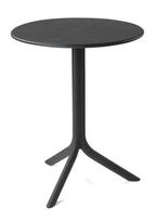 Lauko stalas Nardi Spritz, antracito, 60.5 cm x 60.5 cm x 40 - 76.5 cm
