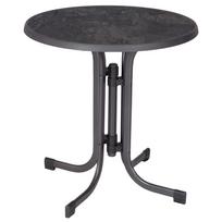 Lauko stalas Patio Dine & Relax Pizarra, antracito/pilka, 70 cm x 70 cm x 73 cm