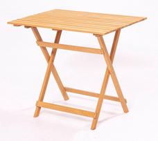 Lauko stalas Floriane Garden MY022, rudas, 80 cm x 60 cm x 72 cm