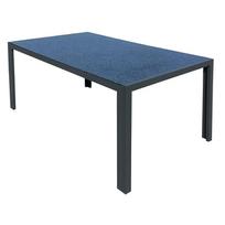 Lauko stalas Patio Alu Conrad, antracito, 150 cm x 90 cm x 72 cm
