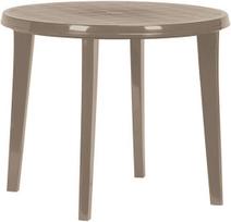 keter stalas - Lauko stalas Keter Lisa, smėlio, 90 cm x 90 cm x 73 cm - 1 nuotrauka