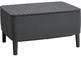 Lauko stalas Keter Salemo, grafito, 76 cm x 56 cm x 42 cm