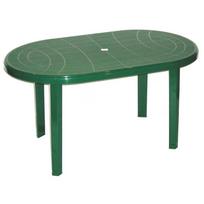Lauko stalas Oler Jantar, žalias, 135 cm x 80 cm x 70 cm