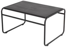 Lauko stalas Patio Nefryt, juodas, 74 cm x 55 cm x 41 cm