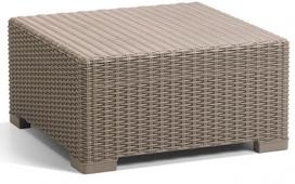 Lauko stalas Keter California Lounge Table, smėlio ruda