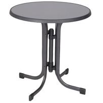 Lauko stalas Patio Dine & Relax Pizarra, antracito/pilka, 60 cm x 60 cm x 73 cm