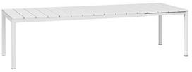 Lauko stalas Nardi Rio Bianco, baltas, 210 - 280 cm x 100 cm x 76 cm