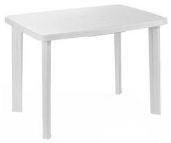 Lauko stalas Diana Faretto, baltas, 100 cm x 68 cm x 70 cm