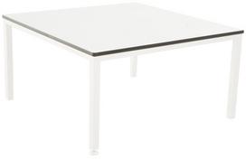 Lauko stalas Patio Agat, balta, 68 cm x 68 cm x 36 cm