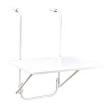 Lauko stalas Patio, baltas, 60 cm x 40 cm x 72 cm