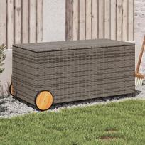 Sodo daiktadėžė iš poliratano su variantų spalva ir dydžiu : Dydis - 107 x 55 x 50/53 cm, Spalva - Pilka