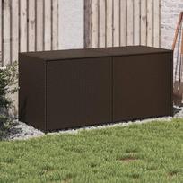 Sodo daiktadėžė iš poliratano su variantų spalva ir dydžiu : Dydis - 120 x 50 x 56 cm, Spalva - Ruda