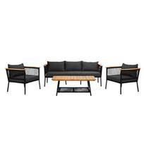 lauko baldai masterjero - Lauko baldų komplektas Masterjero Elegance, 5 vietų - 1 nuotrauka