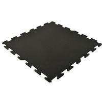 grindu dangos gumine - Guminė danga – dėlionė, juoda, 98x98cm - 2 nuotrauka