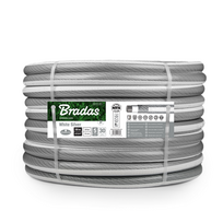 Sodo laistymo žarna 5 sluoksnių Bradas NTS Baltas Sidabrinis 3/4" - 50 m