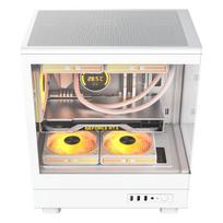 darkflash computer case - DarkFlash DB330M White (Baltas) - 2 nuotrauka