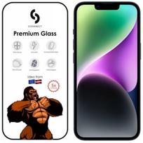 apple iphone 16e deklas - Connect "3D Corning Gorilla Glass 5X iPhone 13/ 13 Pro/ 14" Black - 1 nuotrauka