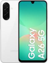 telefonas samsung a26 5g - Samsung Galaxy A26 128GB White (Baltas) - 1 nuotrauka