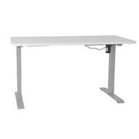 Home4you Ergo Electric Adjustable Work/Standing Desk White/Grey